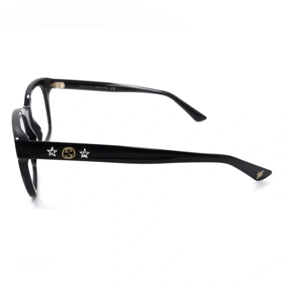 Gucci Women Optical glasses 51-19-145 dark red on black - Picture 4 of 5